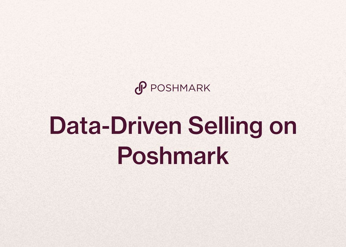 Data-Driven Selling on Poshmark