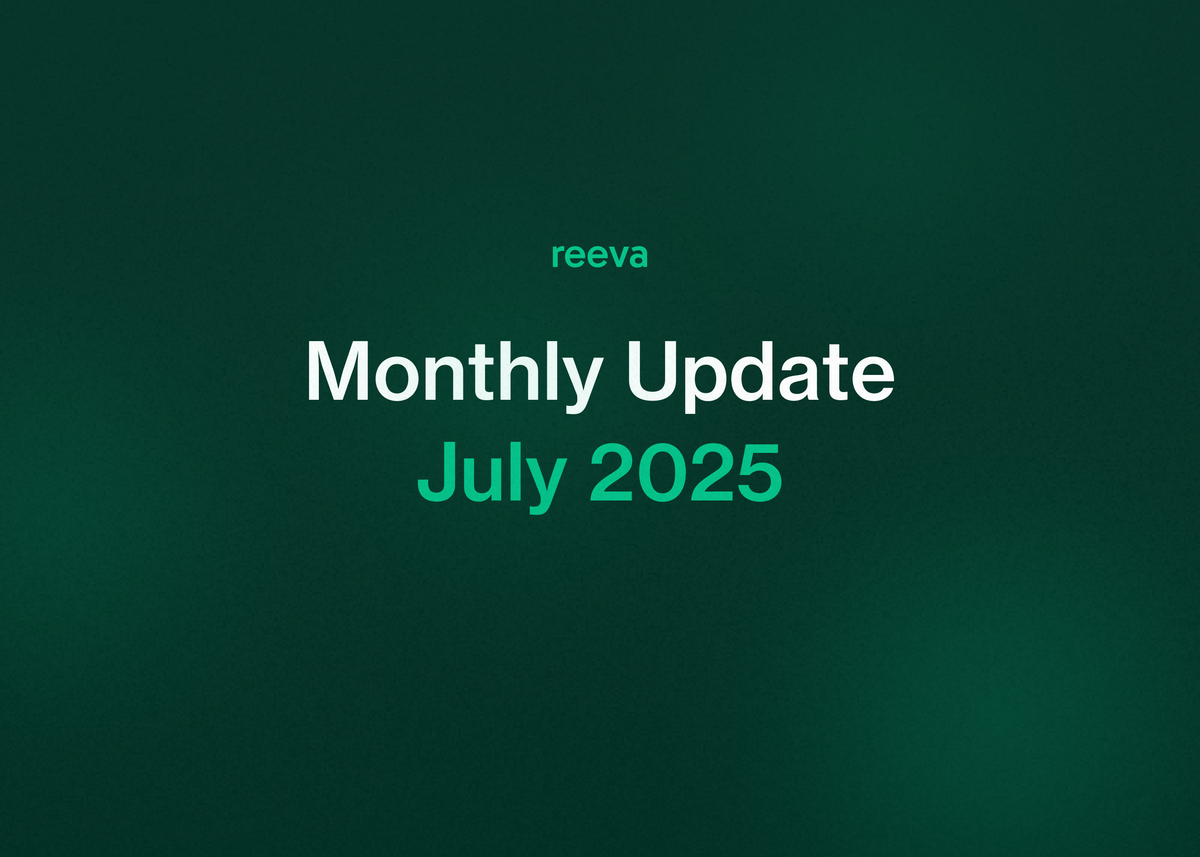 Reeva July 2025: Transaction import, Auto-relist on mobile and more