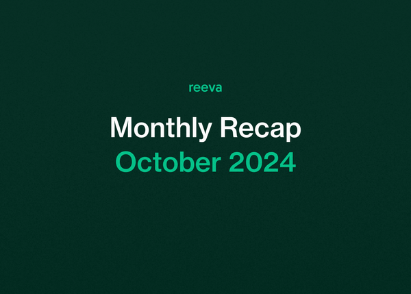 Reeva Monthly Recap: October 2024