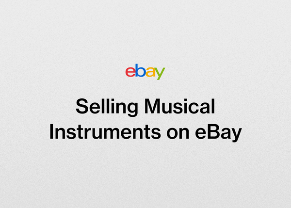 Selling Musical Instruments on eBay