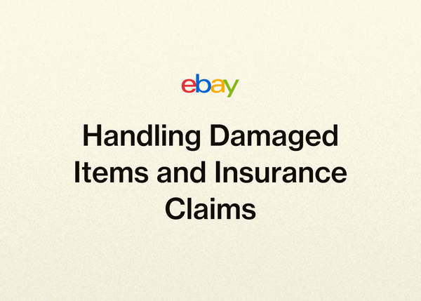 Handling Damaged Items and Insurance Claims