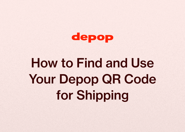 How to Find and Use Your Depop QR Code for Shipping