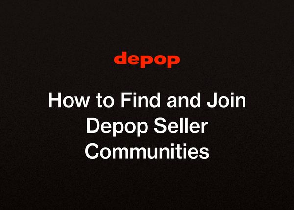 How to Find and Join Depop Seller Communities